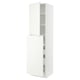 SEKTION Gabin alt extb 2 prtas 4 cjnes+ests, blanco/Vallstena blanco, 61.0x61.0x228.6 cm