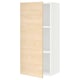 SEKTION Gabin pared 1 puerta c/ estantes, blanco/Askersund efecto fresno claro, 46x37x102 cm