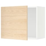 SEKTION Gabin pared 1 puerta c/ estantes, blanco/Askersund efecto fresno claro, 61x37x51 cm