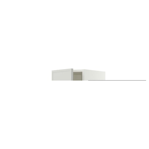 SEKTION Gabin pared 1 puerta c/ estantes, blanco/Aspudden gris claro, 31x37x102 cm