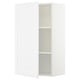 SEKTION Gabin pared 1 puerta c/ estantes, blanco/Axstad blanco mate, 61x37x102 cm