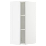 SEKTION Gabin pared 1 puerta c/ estantes, blanco/Axstad blanco mate, 31x37x76 cm