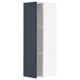 SEKTION Gabin pared 1 puerta c/ estantes, blanco Axstad/mate azul, 31x37x102 cm