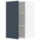 SEKTION Gabin pared 1 puerta c/ estantes, blanco Axstad/mate azul, 46x37x76 cm