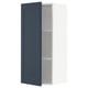 SEKTION Gabin pared 1 puerta c/ estantes, blanco Axstad/mate azul, 46x37x102 cm
