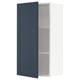SEKTION Gabin pared 1 puerta c/ estantes, blanco Axstad/mate azul, 53x38x102 cm