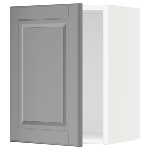 SEKTION Gabin pared 1 puerta c/ estantes, blanco/Bodbyn gris, 38x37x51 cm