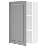 SEKTION Gabin pared 1 puerta c/ estantes, blanco/Bodbyn gris, 61x37x102 cm