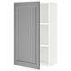 SEKTION Gabin pared 1 puerta c/ estantes, blanco/Bodbyn gris, 61x37x102 cm