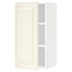 SEKTION Gabin pared 1 puerta c/ estantes, blanco/Bodbyn hueso, 38x37x76 cm