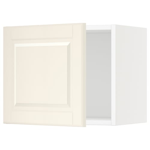 SEKTION Gabin pared 1 puerta c/ estantes, blanco/Bodbyn hueso, 46x37x38 cm