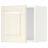 SEKTION Gabin pared 1 puerta c/ estantes, blanco/Bodbyn hueso, 38x37x38 cm