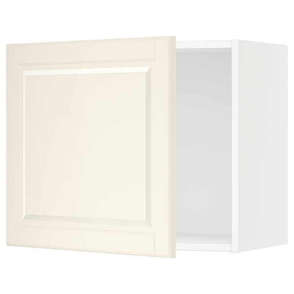 SEKTION Gabin pared 1 puerta c/ estantes, blanco/Bodbyn hueso, 61x37x51 cm