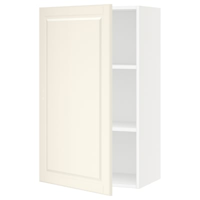 SEKTION Gabin pared 1 puerta c/ estantes, blanco/Bodbyn hueso, 61x37x102 cm
