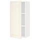 SEKTION Gabin pared 1 puerta c/ estantes, blanco/Bodbyn hueso, 46x37x102 cm