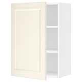 SEKTION Gabin pared 1 puerta c/ estantes, blanco/Bodbyn hueso, 53x37x76 cm
