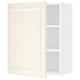 SEKTION Gabin pared 1 puerta c/ estantes, blanco/Bodbyn hueso, 61x37x76 cm