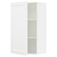 SEKTION Gabin pared 1 puerta c/ estantes, blanco Enköping/blanco efecto madera, 61x37x102 cm