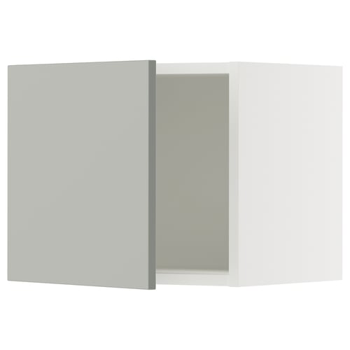 SEKTION Gabin pared 1 puerta c/ estantes, blanco/Havstorp gris claro, 46x37x38 cm