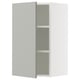 SEKTION Gabin pared 1 puerta c/ estantes, blanco/Havstorp gris claro, 46x37x76 cm