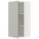 SEKTION Gabin pared 1 puerta c/ estantes, blanco/Havstorp gris claro, 53x37x102 cm
