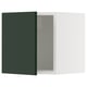 SEKTION Gabin pared 1 puerta c/ estantes, blanco/Havstorp Verde oscuro, 38x37x38 cm