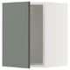 SEKTION Gabin pared 1 puerta c/ estantes, blanco/Nickebo Verde grisáceo mate, 38x37x51 cm