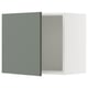 SEKTION Gabin pared 1 puerta c/ estantes, blanco/Nickebo Verde grisáceo mate, 61x37x51 cm