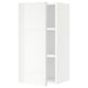SEKTION Gabin pared 1 puerta c/ estantes, blanco/Ringhult blanco, 38x37x76 cm