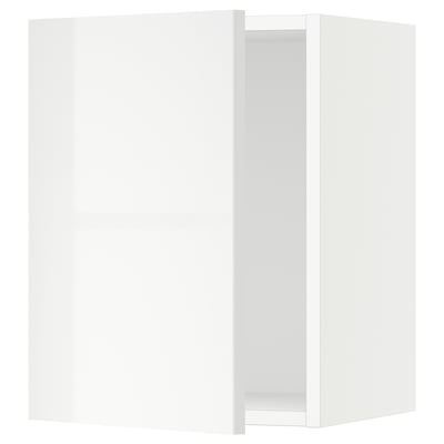 SEKTION Gabin pared 1 puerta c/ estantes, blanco/Ringhult blanco, 38x37x51 cm