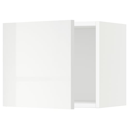 SEKTION Gabin pared 1 puerta c/ estantes, blanco/Ringhult blanco, 46x37x38 cm