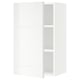 SEKTION Gabin pared 1 puerta c/ estantes, blanco/Ringhult blanco, 46x37x76 cm
