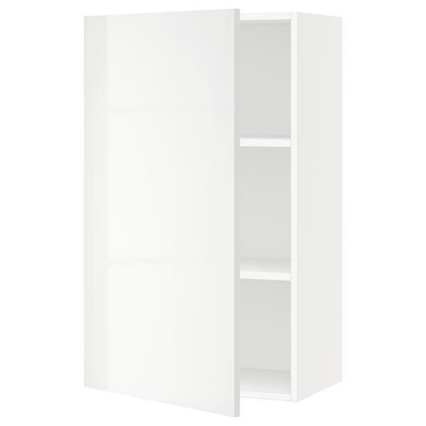 SEKTION Gabin pared 1 puerta c/ estantes, blanco/Ringhult blanco, 61x37x102 cm
