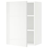 SEKTION Gabin pared 1 puerta c/ estantes, blanco/Ringhult blanco, 53x37x76 cm
