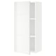 SEKTION Gabin pared 1 puerta c/ estantes, blanco/Ringhult blanco, 46x37x102 cm