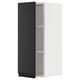 SEKTION Gabin pared 1 puerta c/ estantes, blanco/Upplöv Carbón mate, 31x37x76 cm