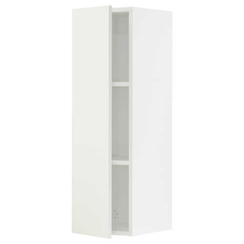 SEKTION Gabin pared 1 puerta c/ estantes, blanco/Vallstena blanco, 31x37x102 cm