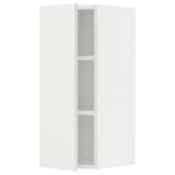 SEKTION Gabin pared 1 puerta c/ estantes, blanco/Vallstena blanco, 31x37x76 cm