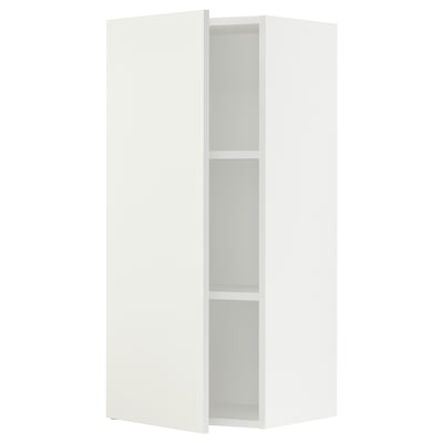 SEKTION Gabin pared 1 puerta c/ estantes, blanco/Vallstena blanco, 46x37x102 cm