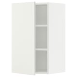 SEKTION Gabin pared 1 puerta c/ estantes, blanco/Vallstena blanco, 46x37x76 cm