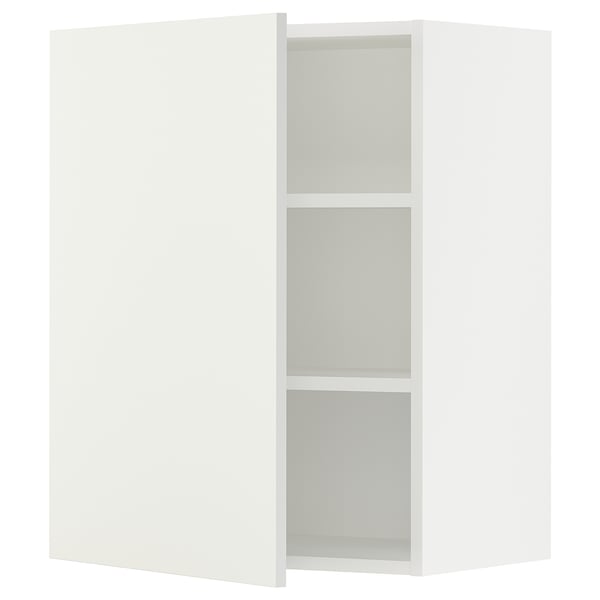 SEKTION Gabin pared 1 puerta c/ estantes, blanco/Vallstena blanco, 61x37x76 cm