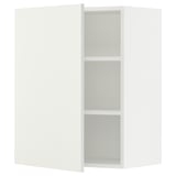 SEKTION Gabin pared 1 puerta c/ estantes, blanco/Vallstena blanco, 61x37x76 cm