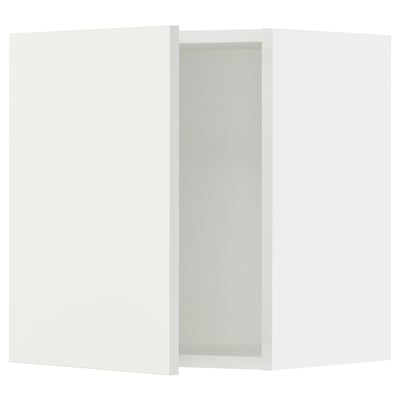 SEKTION Gabin pared 1 puerta c/ estantes, blanco/Vallstena blanco, 46x37x51 cm