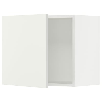 SEKTION Gabin pared 1 puerta c/ estantes, blanco/Vallstena blanco, 61x37x51 cm
