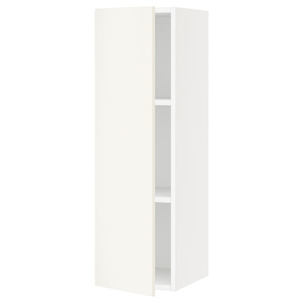 SEKTION Gabin pared 1 puerta c/ estantes, blanco/Veddinge blanco, 31x37x102 cm