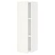 SEKTION Gabin pared 1 puerta c/ estantes, blanco/Veddinge blanco, 31x37x102 cm
