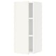 SEKTION Gabin pared 1 puerta c/ estantes, blanco/Veddinge blanco, 31x37x76 cm