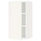 SEKTION Gabin pared 1 puerta c/ estantes, blanco/Veddinge blanco, 38x37x76 cm