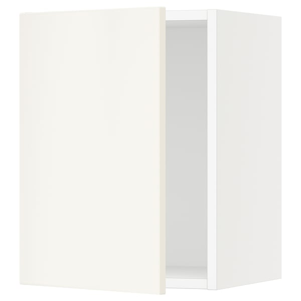 SEKTION Gabin pared 1 puerta c/ estantes, blanco/Veddinge blanco, 38x37x51 cm