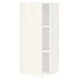 SEKTION Gabin pared 1 puerta c/ estantes, blanco/Veddinge blanco, 46x37x102 cm